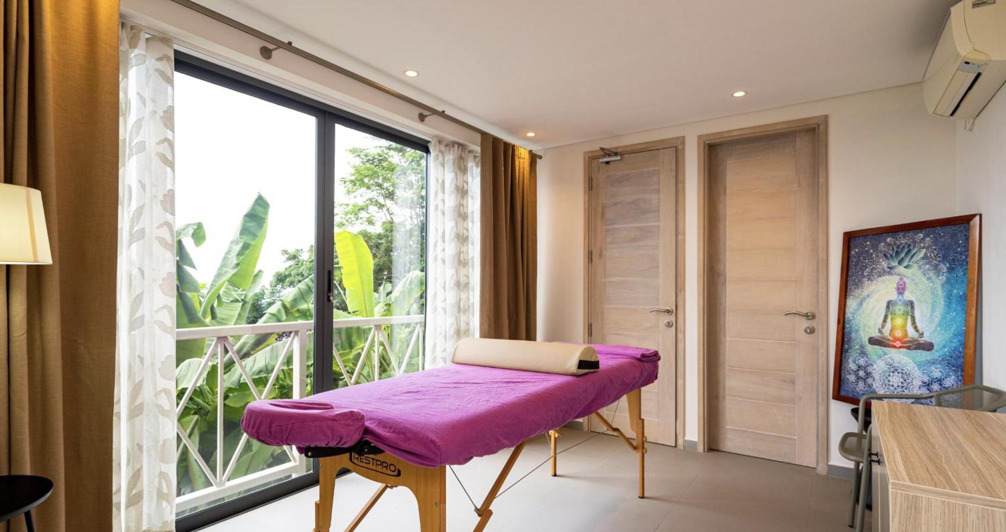 Paradise Chalets Yoga & Wellness Takamaka Exteriör bild
